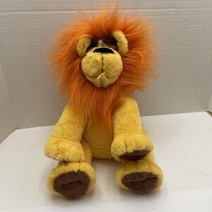 Giggle Scape Lion Plush Yellow Orange 13” Stuffed Animal Soft Toy  Target
